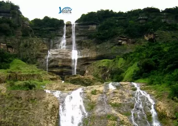 Kynrem Falls - The Seventh Highest Waterfall In India